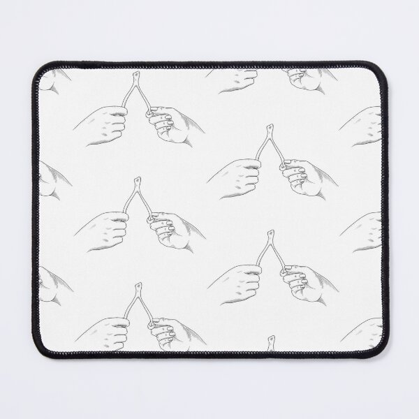Item preview, Victorian Etching Illustration of Hands breaking a Wishbone designed and sold by Idle Morrow.