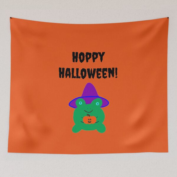 Item preview, Hoppy Halloween Frog  designed and sold by DanielleGensler.