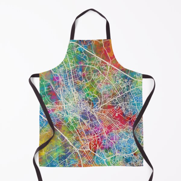 Item preview, Mapa de la ciudad de Oxford, Inglaterra designed and sold by ArtPrints.