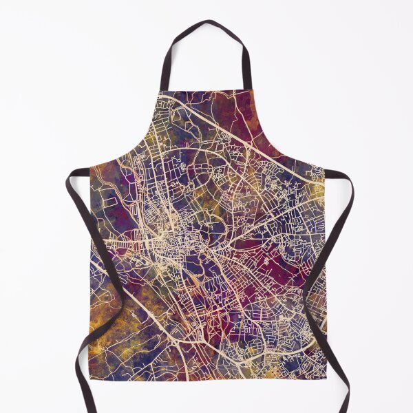 Item preview, Mapa de la ciudad de Oxford, Inglaterra designed and sold by ArtPrints.