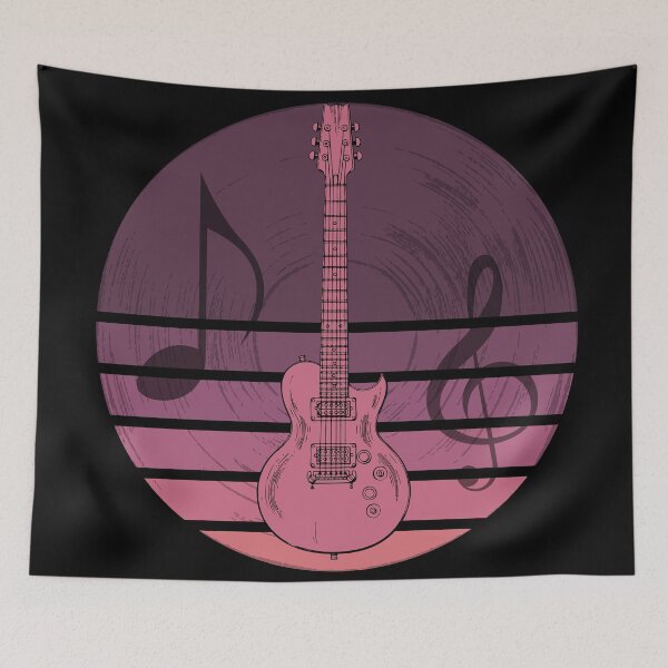 Item preview, Vinyl Music CD Guitar Art designed and sold by Amovar.