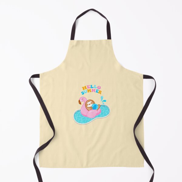 Item preview, Hello Summer Pool Party Sloth designed and sold by theslothinme.