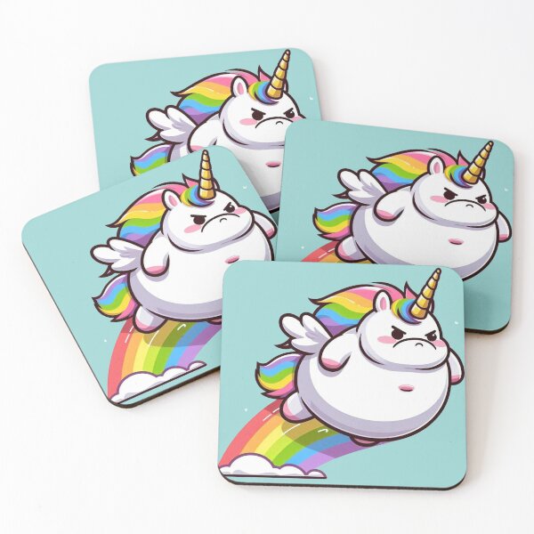 Item preview, Fat Flying Unicorn designed and sold by Vkinsify.