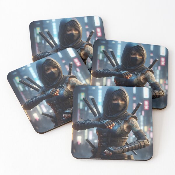 Item preview, Girl Ninja designed and sold by GalleryBrisArt.
