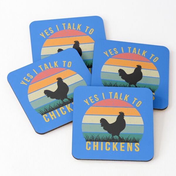 Item preview, Yes I Talk To Chickens designed and sold by TheCatmeow2000.