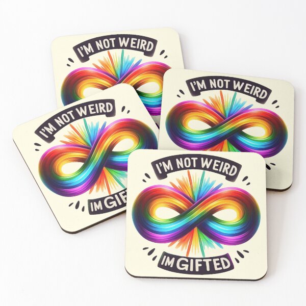 Item preview, I'm not weird I'm gifted designed and sold by Vkinsify.