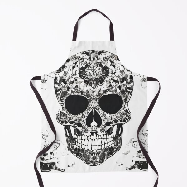 Item preview, Ornamental Skull with Floral Engraving and Scrollwork designed and sold by OxiSkor.