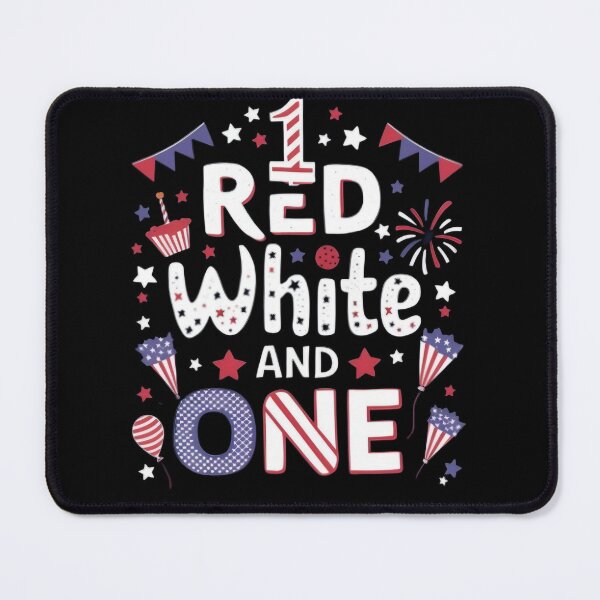 Item preview, Red White And One 4th Of July 1st Birthday Patriotic designed and sold by rtlabdo.