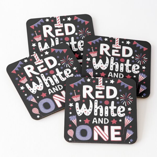 Item preview, Red White And One 4th Of July 1st Birthday Patriotic designed and sold by rtlabdo.