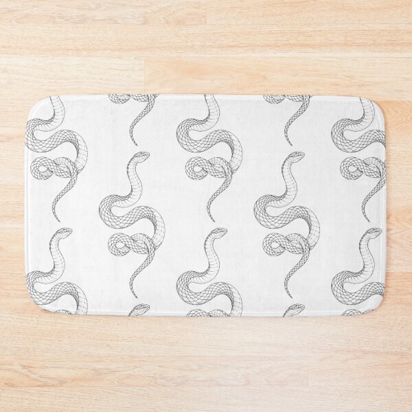 Item preview, Curved Snake Illustration designed and sold by Idle Morrow.