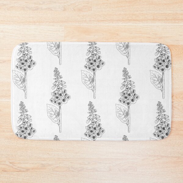 Item preview, Foxgloves Illustration designed and sold by Idle Morrow.