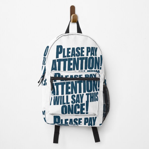 Item preview, Please Pay Attention I will say this Once designed and sold by Gentle40Winks.