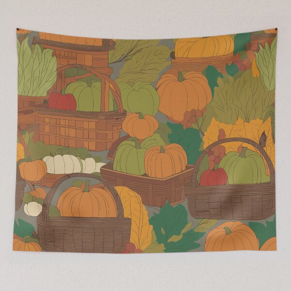 Item preview, Autumn Harvest Baskets designed and sold by touara-dhima.