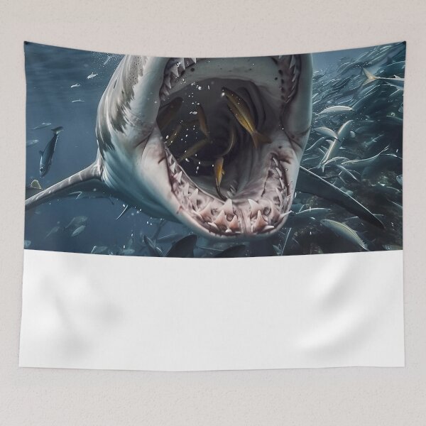 Item preview, Shark Photography Art designed and sold by nomiraclehere.