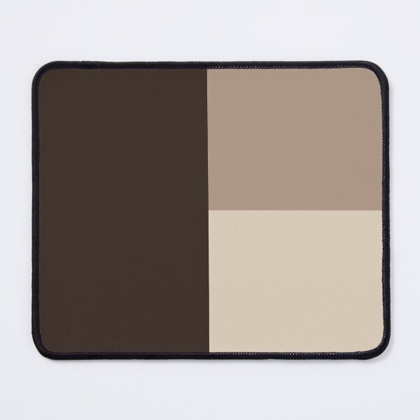 Item preview, DARK CHOCOLATE BROWN, WARM TAUPE & LATTE 3 MOCHA CHECKERS designed and sold by RachelMacht.