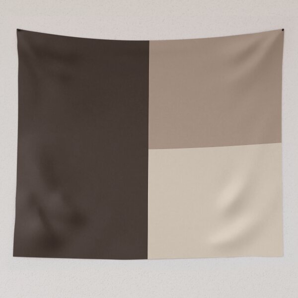 Item preview, DARK CHOCOLATE BROWN, WARM TAUPE & LATTE 3 MOCHA CHECKERS designed and sold by RachelMacht.