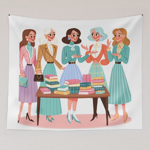 Item preview, Ladies Book Club Series #8 designed and sold by Avida's Fever Dreams.
