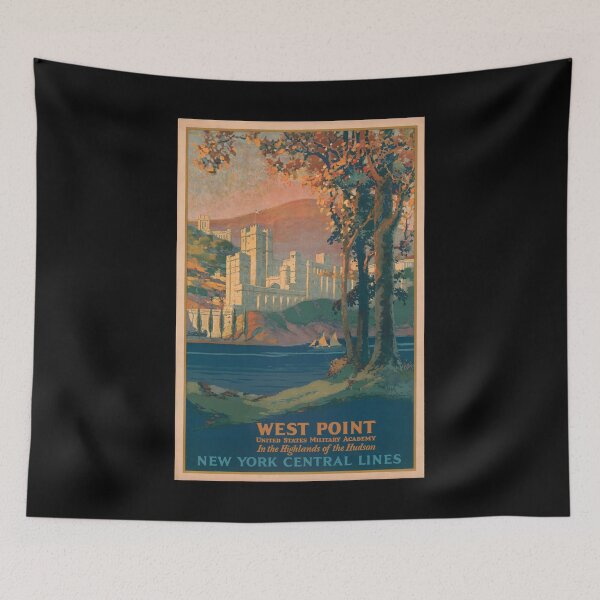 Item preview, Vintage poster of West Point Military Academy designed and sold by Matthew Kinnersly.