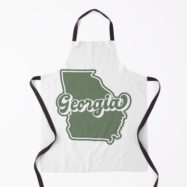 Item preview, Georgia State Silhouette with Calligraphy designed and sold by Creative Spark.