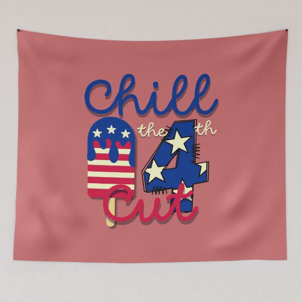 Item preview, Chill the 4th Patriotic Ice Cream Cut- Perfect for Independence Day Celebrations designed and sold by MotivaChic.
