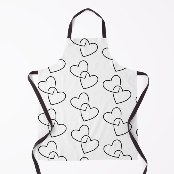 Item preview, Two simple hearts interlocking designed and sold by Idle Morrow.