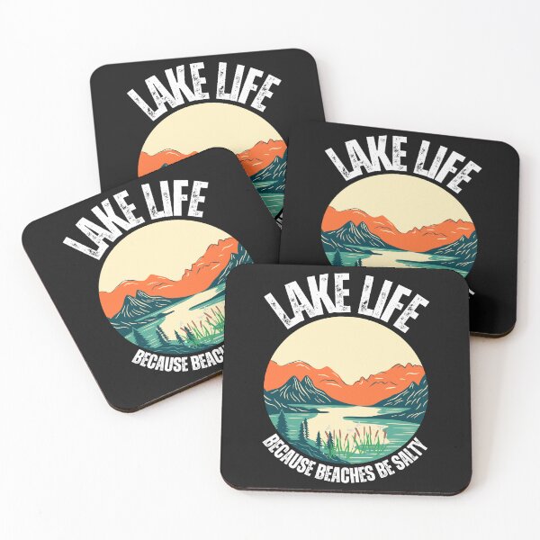 Item preview, lake life becouse beaches be salty summer 2024 designed and sold by erozzz.