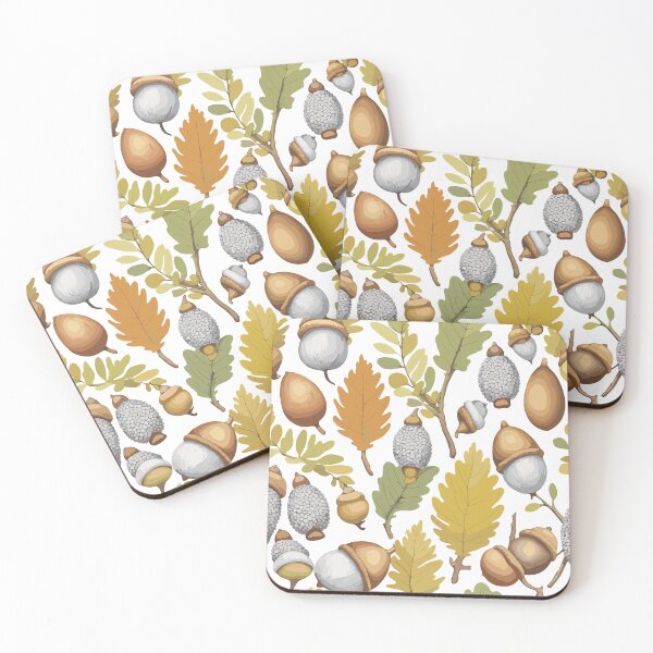 Item preview, Acorns and Oak Leave acorns designed and sold by touara-dhima.