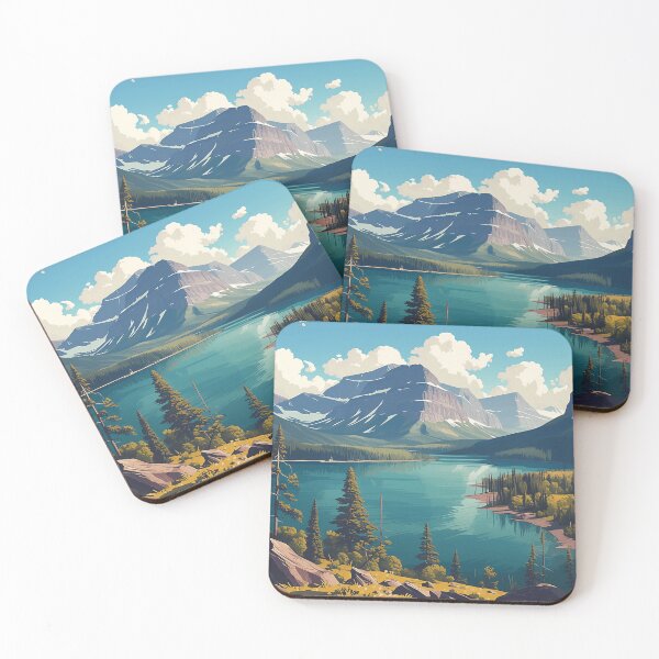 Item preview, Mountain Lake Escape designed and sold by DabrowskiDesign.