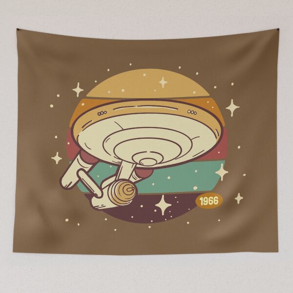 Item preview, Vintage 1966 Starship Logo designed and sold by Imaginary Ink.
