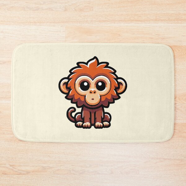 Item preview, Cute Kawaii Baboon Cartoon designed and sold by PMCreative.