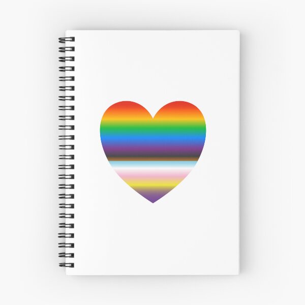 Item preview, Inclusive pride heart designed and sold by Inspirationmotivation.