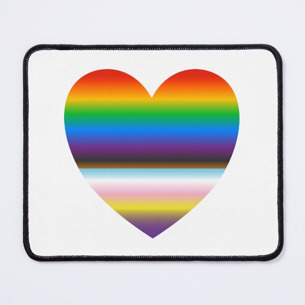 Item preview, Inclusive pride heart designed and sold by Inspirationmotivation.