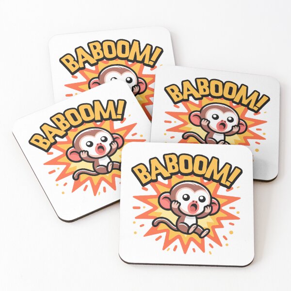 Item preview, Baboom Cute Baboon Pun designed and sold by PMCreative.