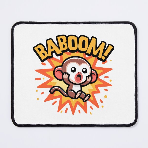 Item preview, Baboom Cute Baboon Pun designed and sold by PMCreative.