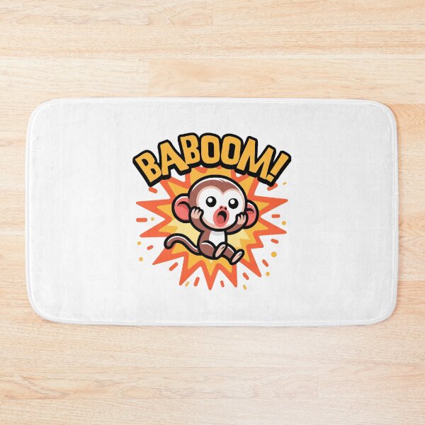 Item preview, Baboom Cute Baboon Pun designed and sold by PMCreative.
