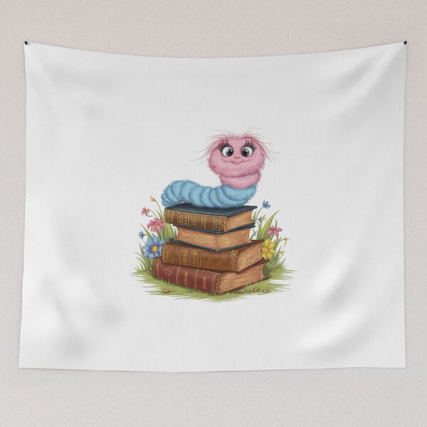 Item preview, Worm And Books designed and sold by jkrphoto.