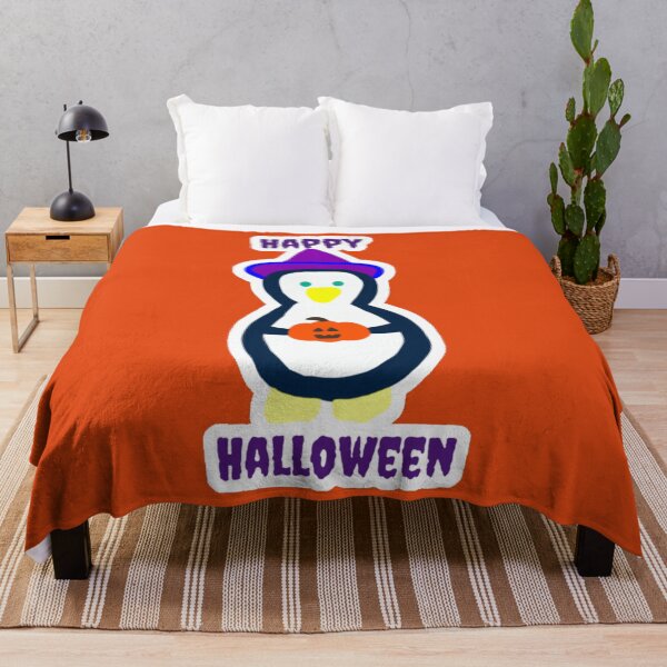 Item preview, Happy Halloween Penguin designed and sold by DanielleGensler.