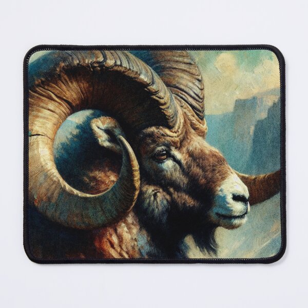Item preview, Full Curl on Bighorn Sheep designed and sold by mustardseed-410.