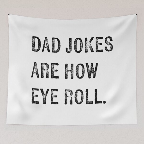 Item preview, dad jokes are how eye roll father’s day designed and sold by KingaDesigns.