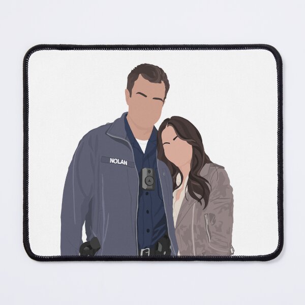 Item preview, Nolan & Bailey | The Rookie designed and sold by erinsartstuffs.