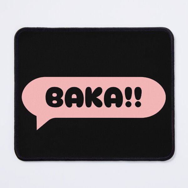 Item preview, Baka text bubble pink designed and sold by Waifu-inc.