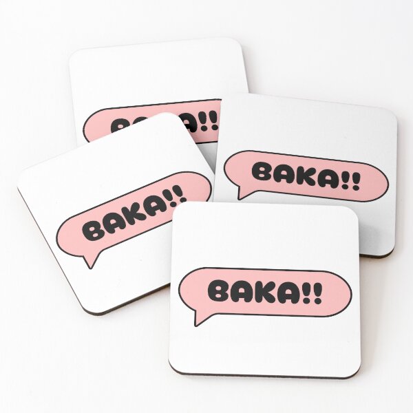 Item preview, Baka text bubble pink  designed and sold by Waifu-inc.