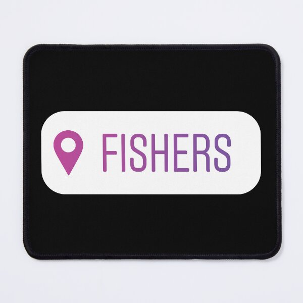 Item preview, Fishers Geotag designed and sold by orlumbuspirate.