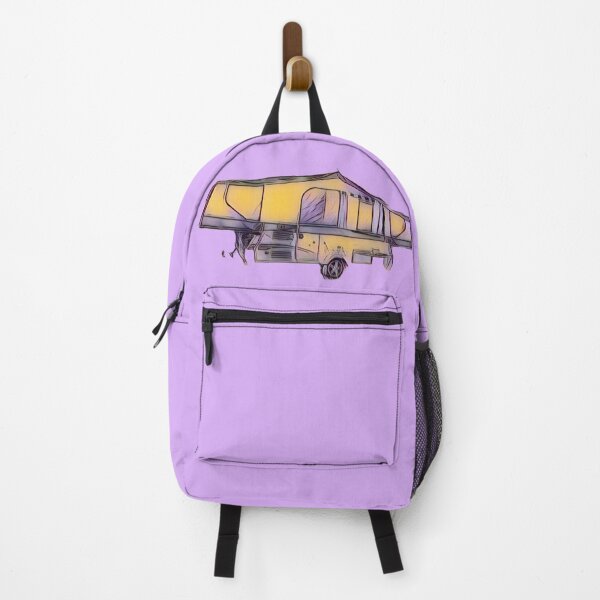 Item preview, Yellow and Purple Folding Caravan designed and sold by BeccaAelishe.