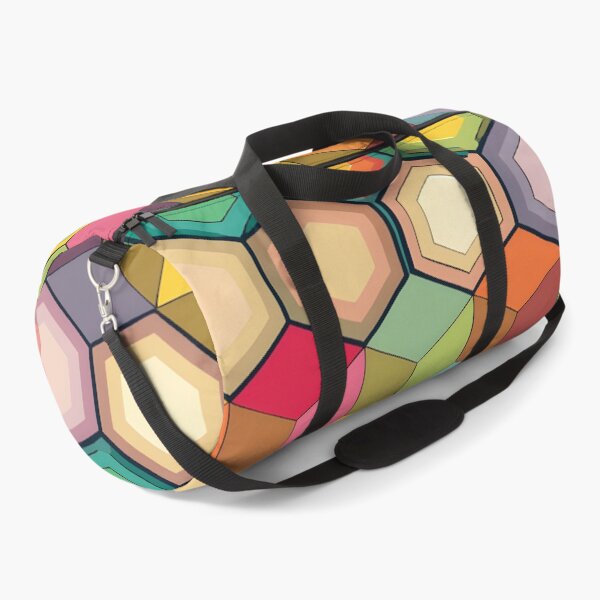 Item preview, Hexagons in a pastel Pride patterns designed and sold by BlackCatspet1.
