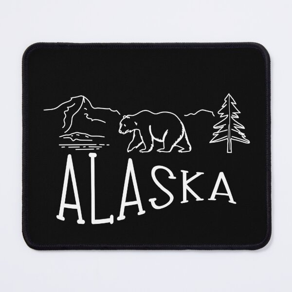 Item preview, Alaska Icons: Minimalist Design Celebrating Nature designed and sold by NEWDESINGS12.