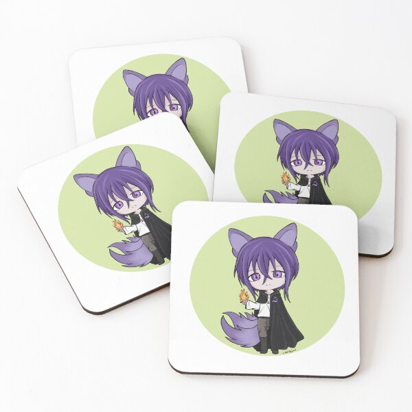 Item preview, Purple Anime Male Kitsune designed and sold by LilacNikita.