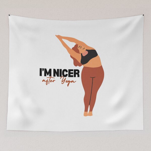 Item preview, I'm Nicer after Yoga designed and sold by StilePazzia.