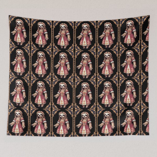 Item preview, Baroque Sloth Elegance designed and sold by Slick-Waffles.