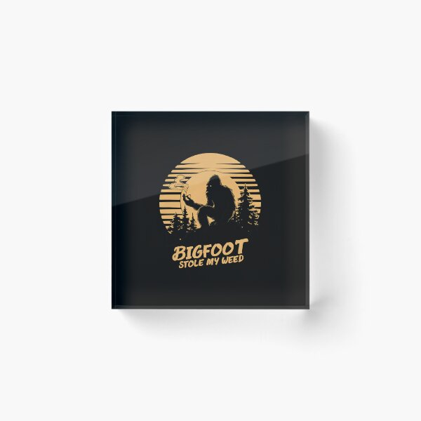 Item preview, Bigfoot stole my weed designed and sold by VerdePlantTees.